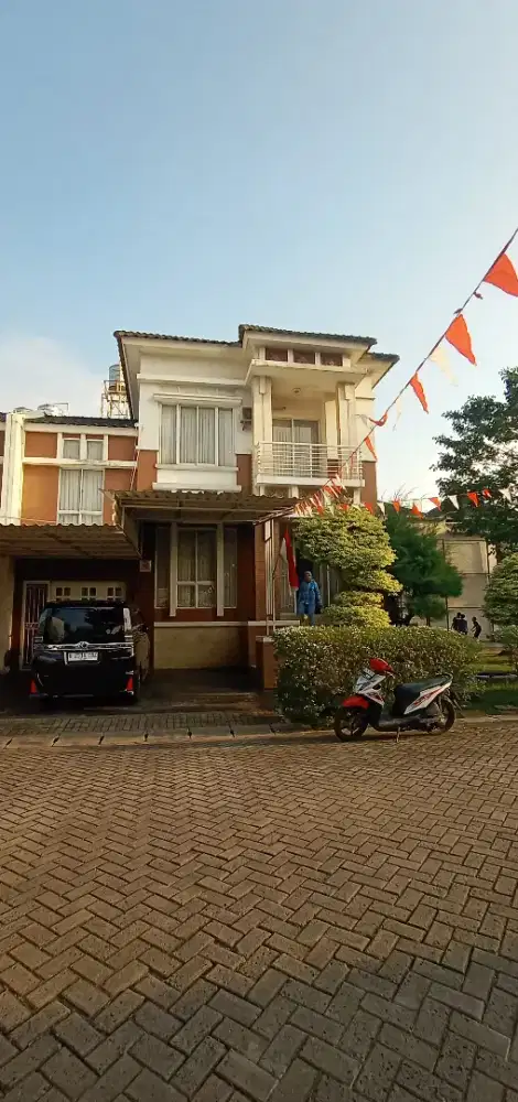 DIJUAL RUMAH CLUSTER HOOK SEMIFURNISHED