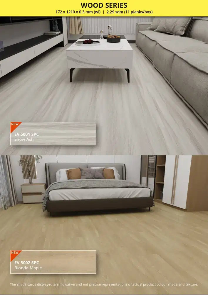 lantai spc eco by taco | spc flooring tebal 5 mm anti rayap