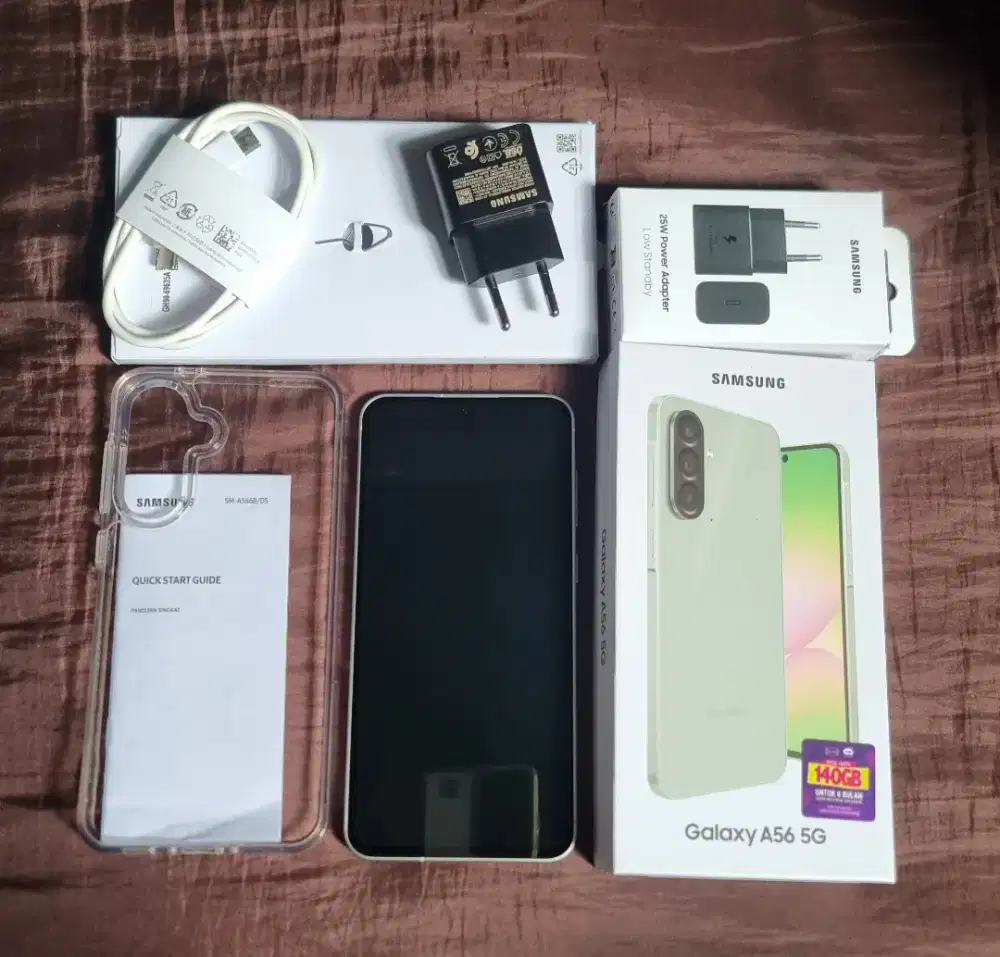 Samsung A56 5G LikeNew 8/256. Baru 20 Hari Pakai, 99% Mulus !