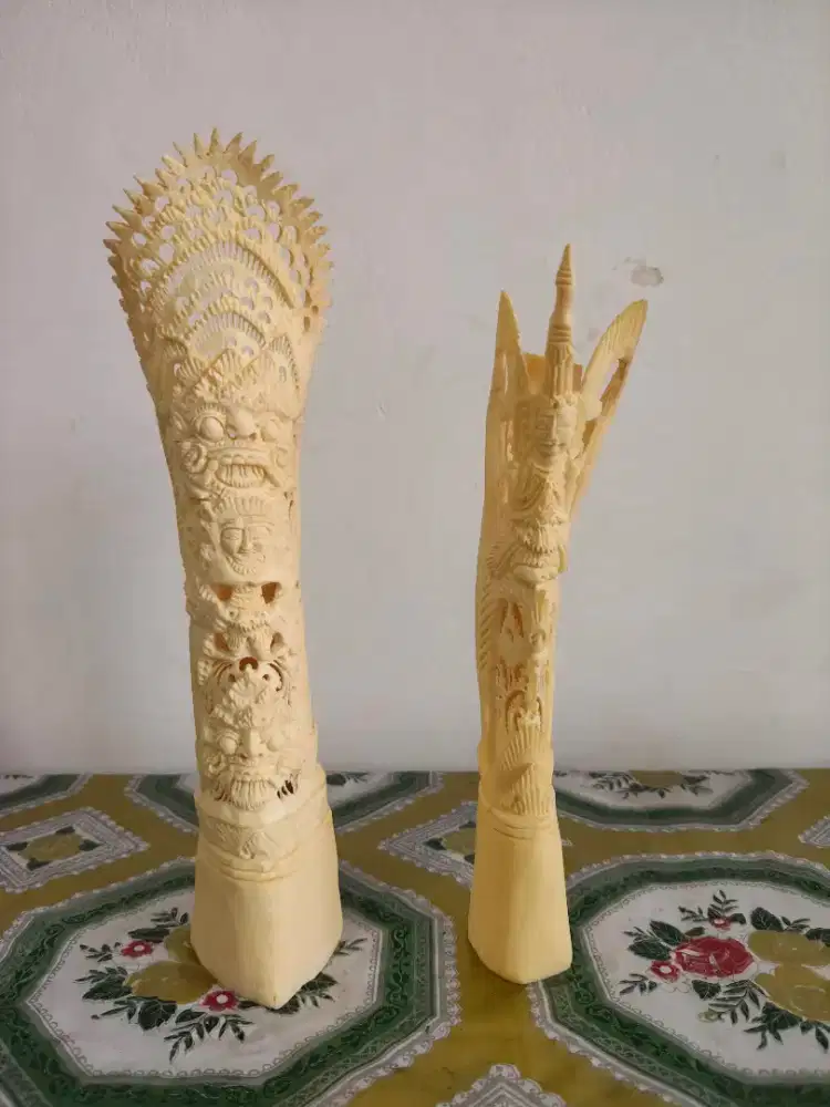 Borongan Ukiran Tulang Motif Bali