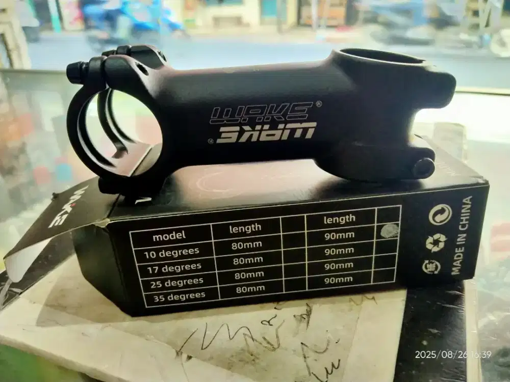 STEM WAKE A001 panjang 90mm 10 derajat