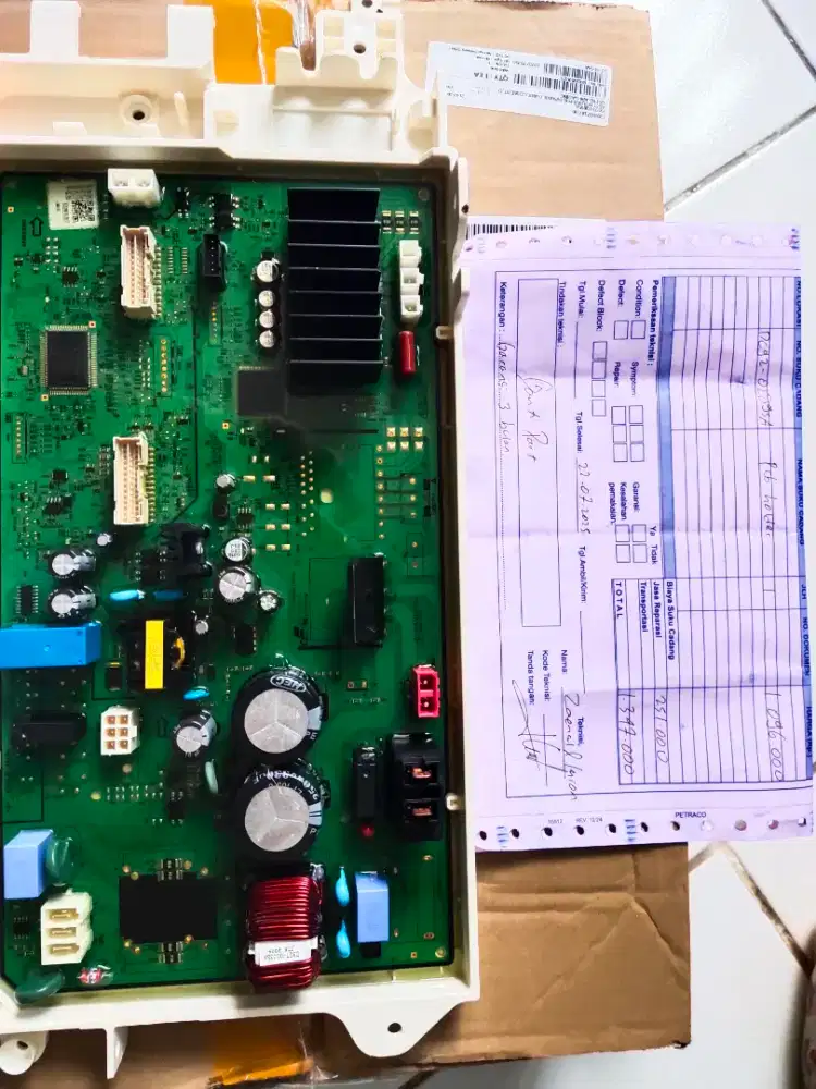 ini yang papan listriknya mesin pengering baju Samsung