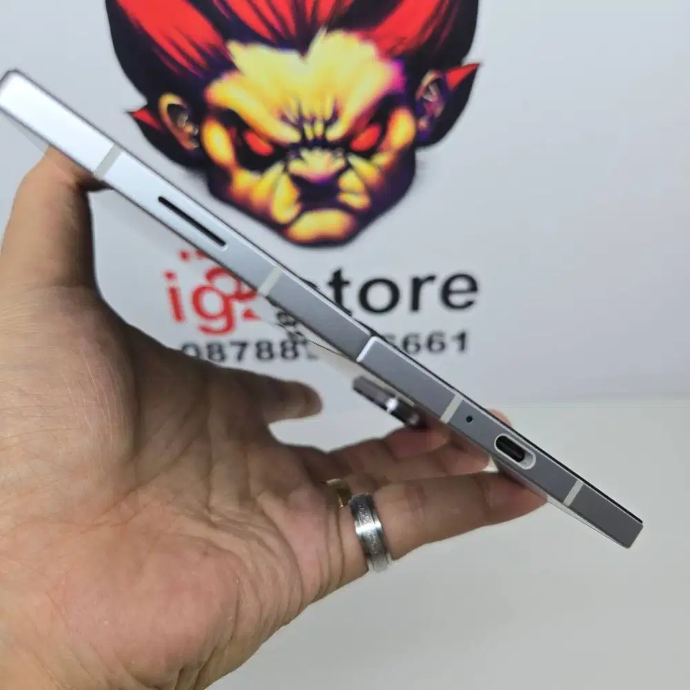 SUPER MULUS ! Samsung Z Fold 6 Silver Shadow 256 SEIN FULLSET NO MINUS