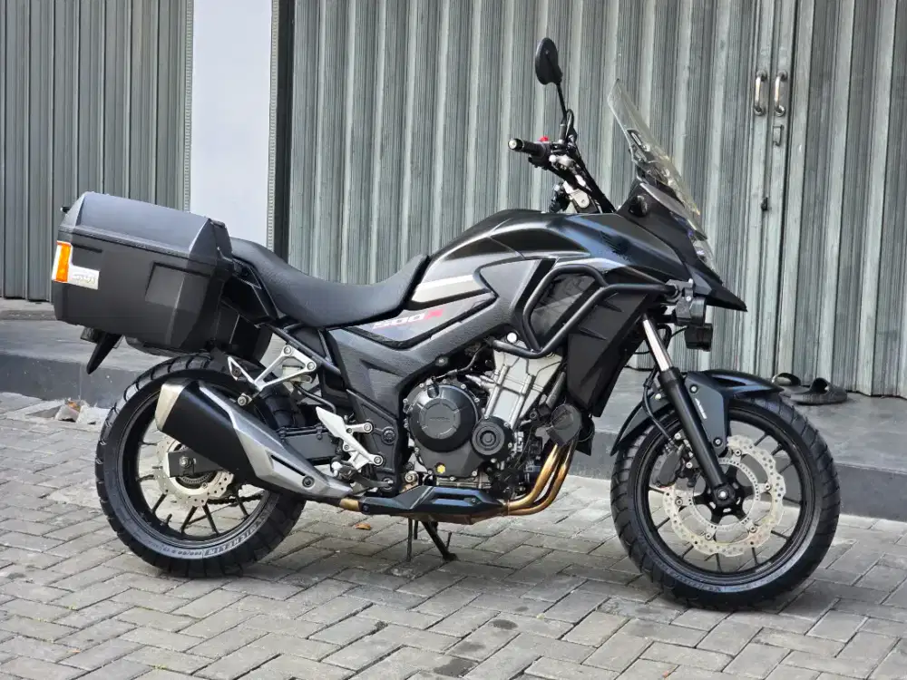 Moge Honda Adventure CBX/CB500X th 2018 Odo 15rb Modif Siap Turing