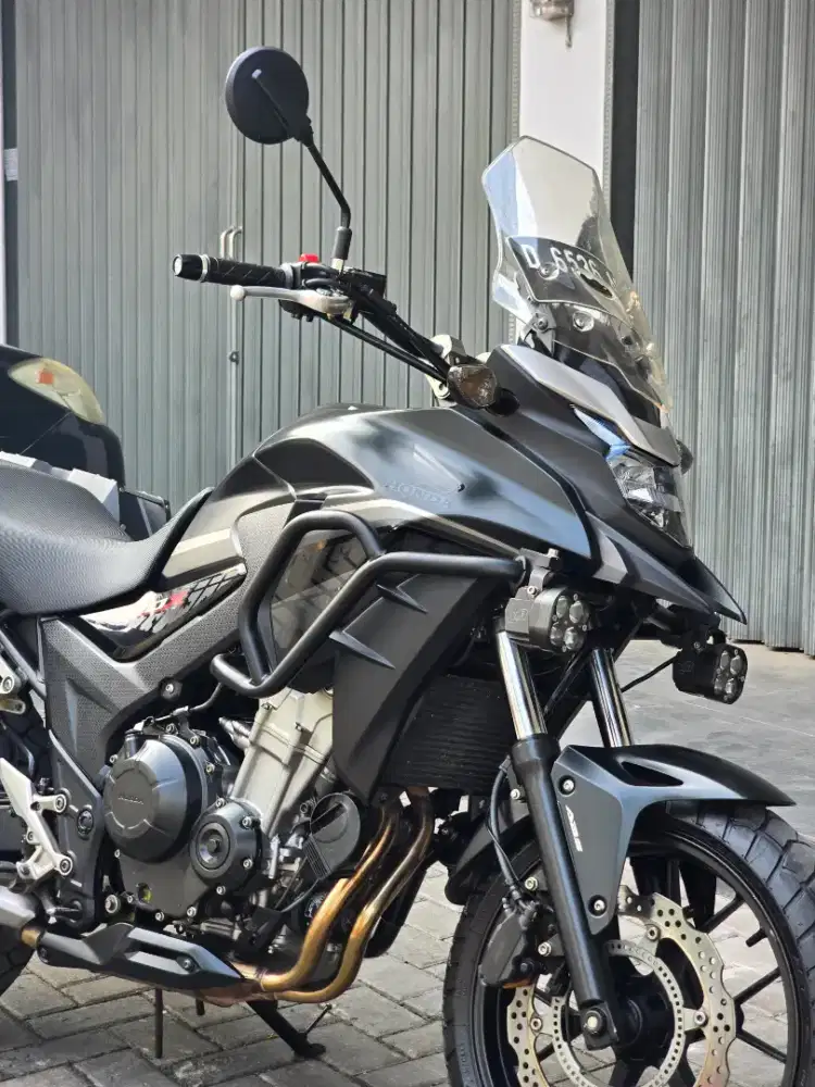 Moge Adventure Honda CBX/CB500X th 2018 Odo 15rb Modif Siap Turing