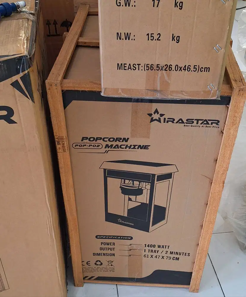 Mesin Popcorn Pembuat Jagung Pop corn Wirastar Pop-PO2