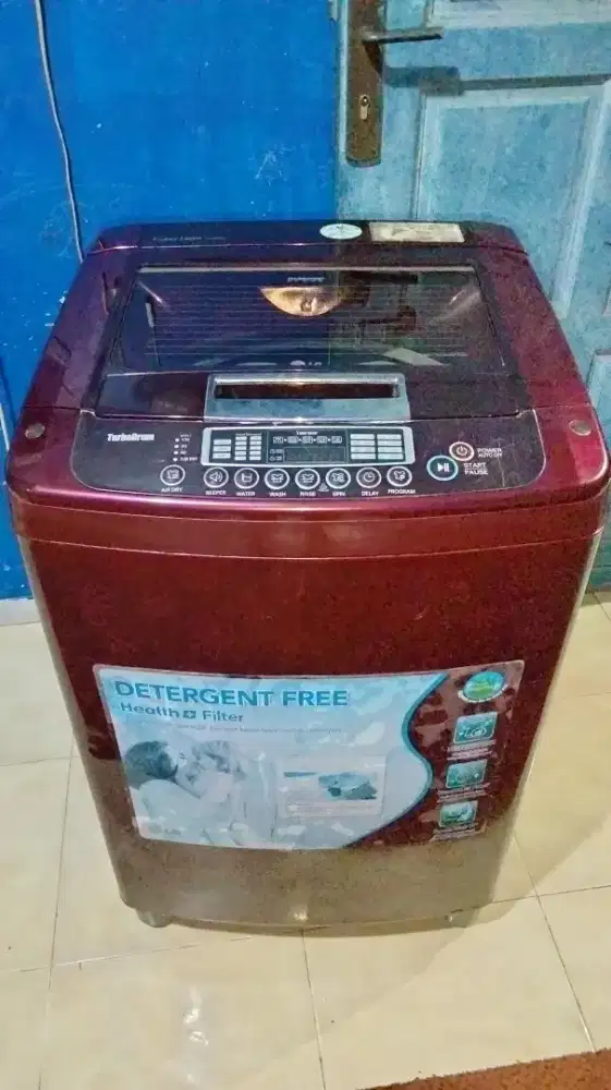 Mesin cuci metic LG 10 kg