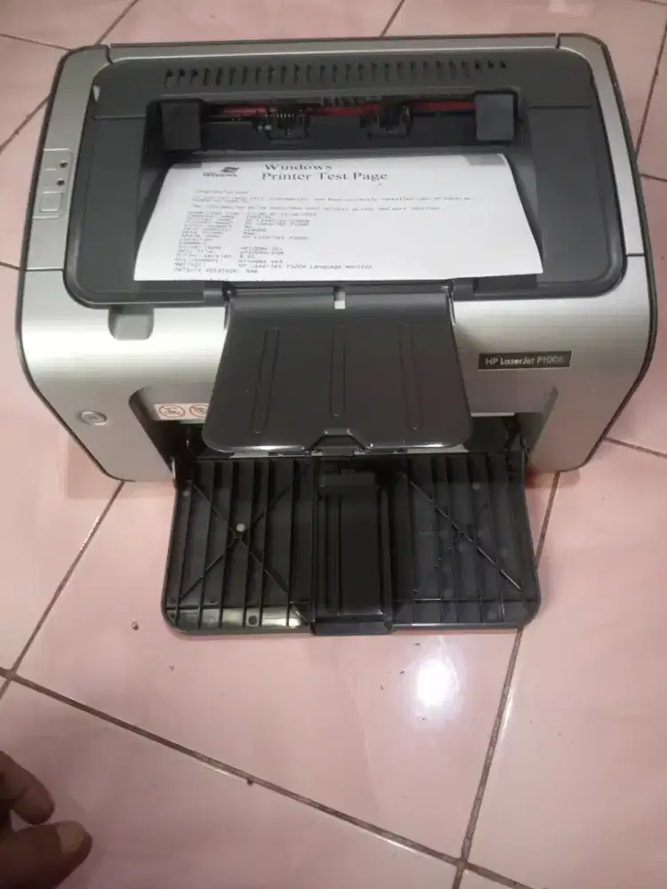 Di jual cepat PRINT LJ  P1006 + Kab print + Kabel power+ CD driver