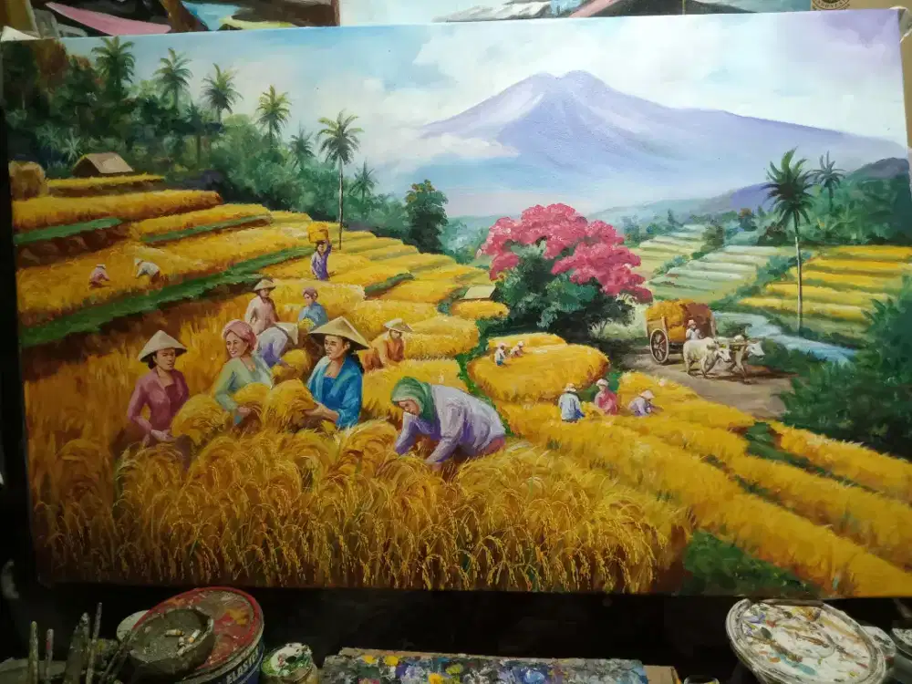 Lukisan panen raya