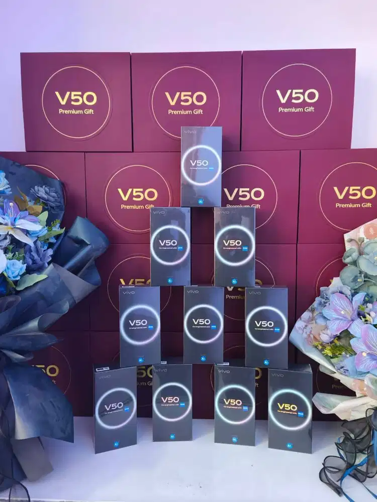 Vivo V50 5G [12+256 GB] [12/512 GB] FREE GIFT BOX - Garansi Resmi