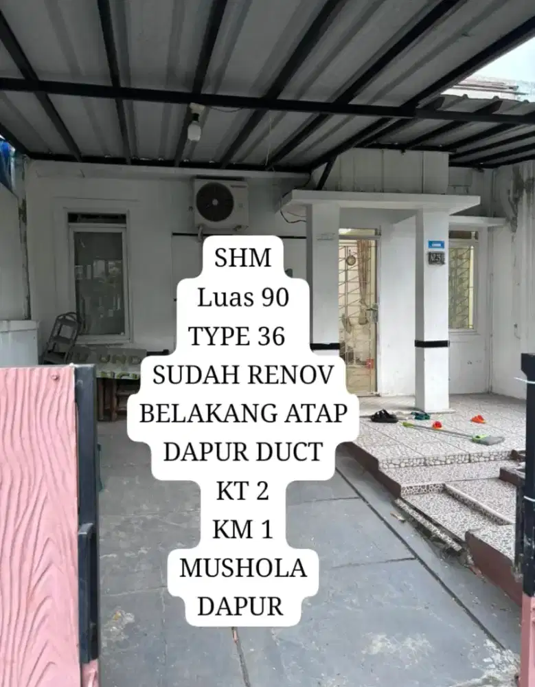 JUAL RUMAH CITRA INDAH CITY MURAH CEPAT