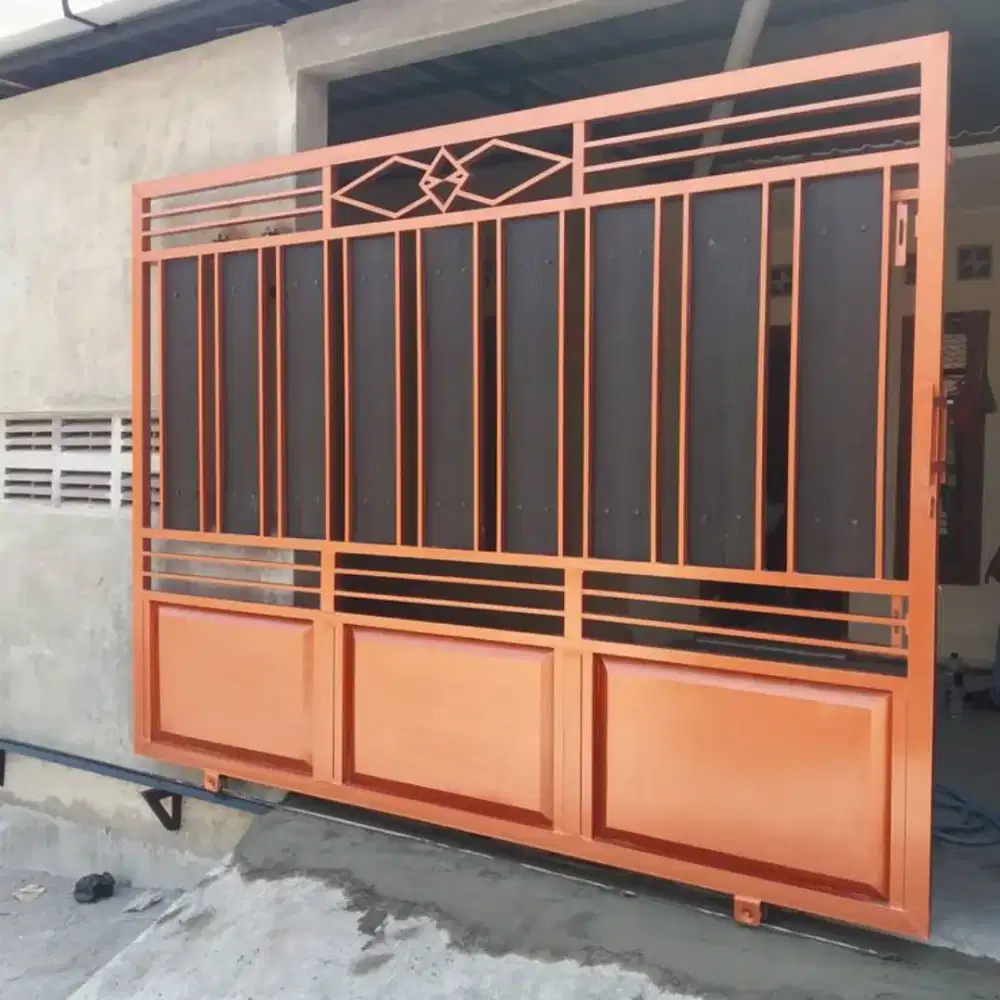 Pembuatan pagar minimalis