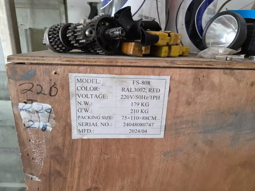 Jual mesin pengganti ban airtrack