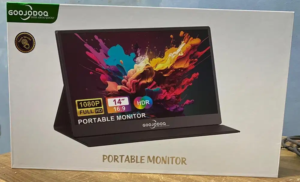 Goojodog Monitor Portable touch screen