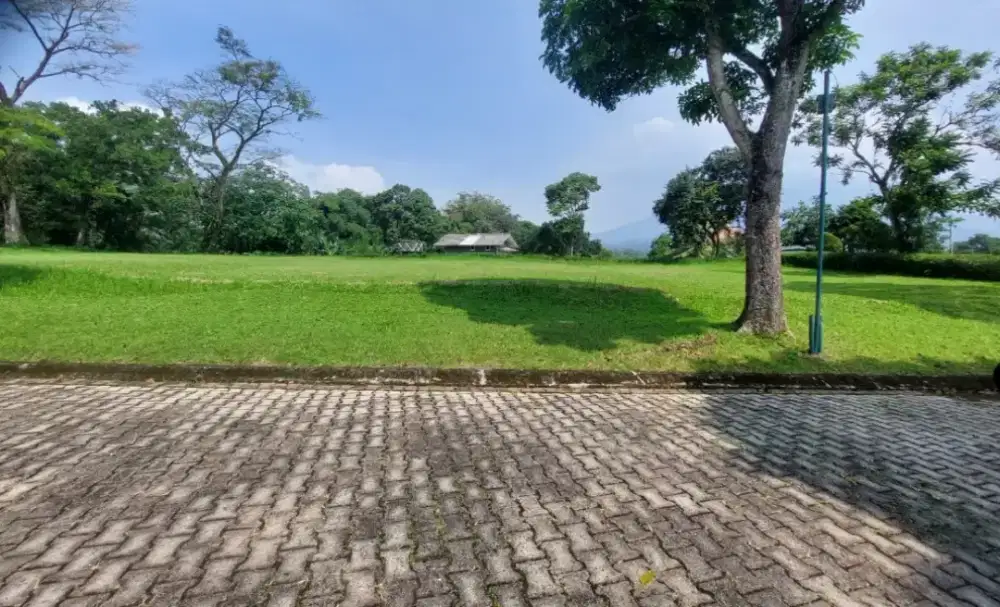 Tanah Kavling Rancamaya Golf estate view gunung