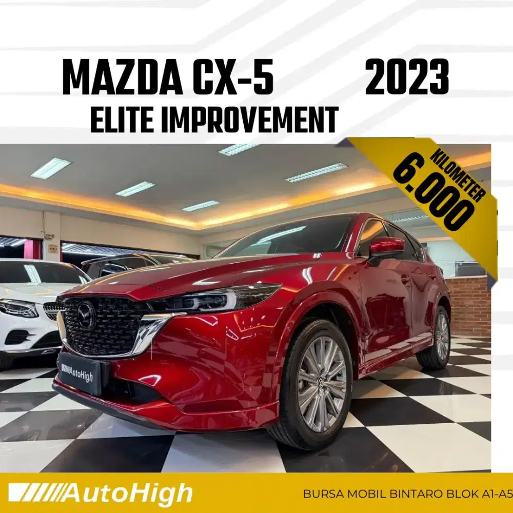 DP10% [Km6.000] CX5 Elite 2023 Red / CX-5 Kuro Reg 2022 #AUTOHIGH