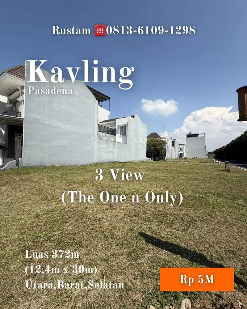 Kavling hook 3 view Citraland gama city medan