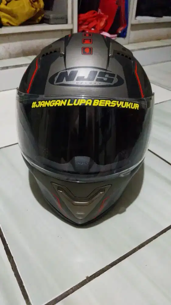 NJS SHADOW 812 (FULLFACE) bonus tutup radiator NMAX OLD