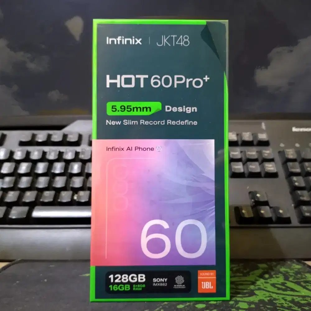 Infinix Hot 60 Pro Plus+ Ram 8+8/128 GB Segel New Garansi Resmi