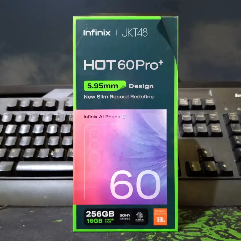 Infinix Hot 60 pro plus+ Ram 8/256 GB Segel Garansi Resmi