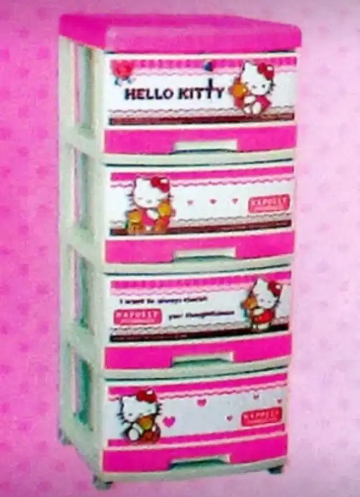 Container Plastik Hello Kitty Napolly