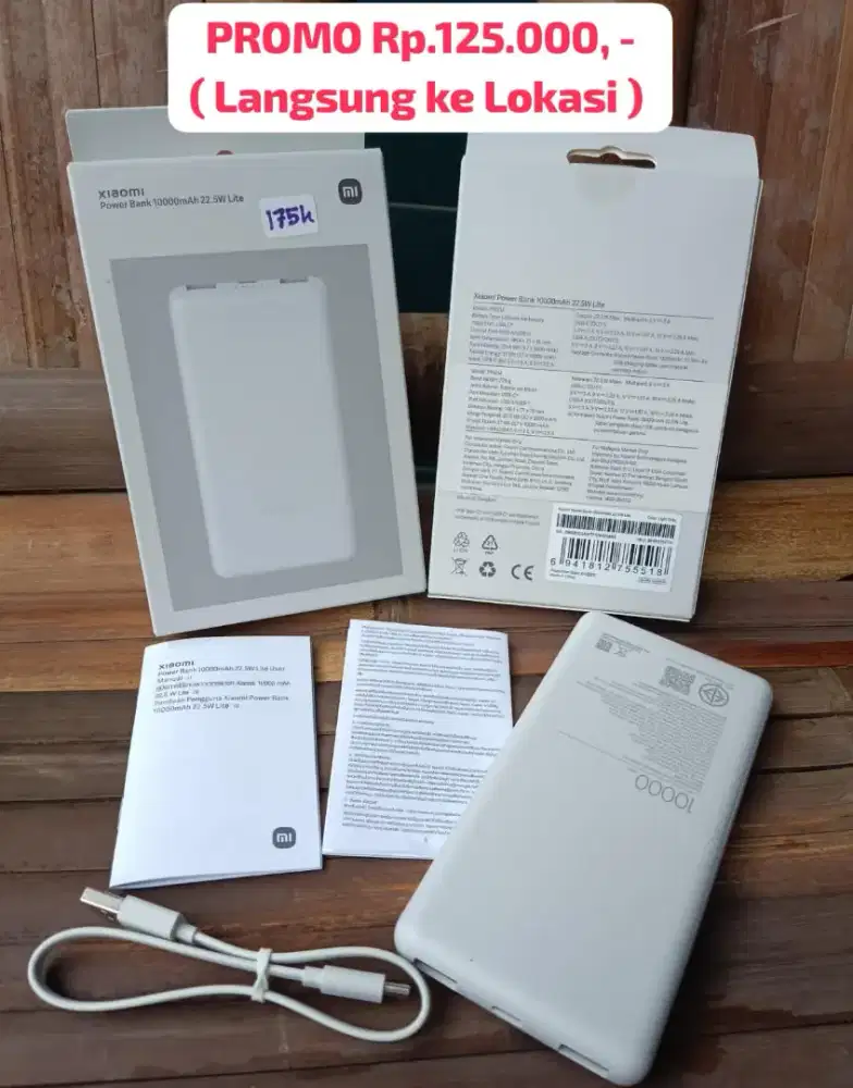 Powerbank Xiaomi 10000mah 22,5W ( GARANSI RESMI )