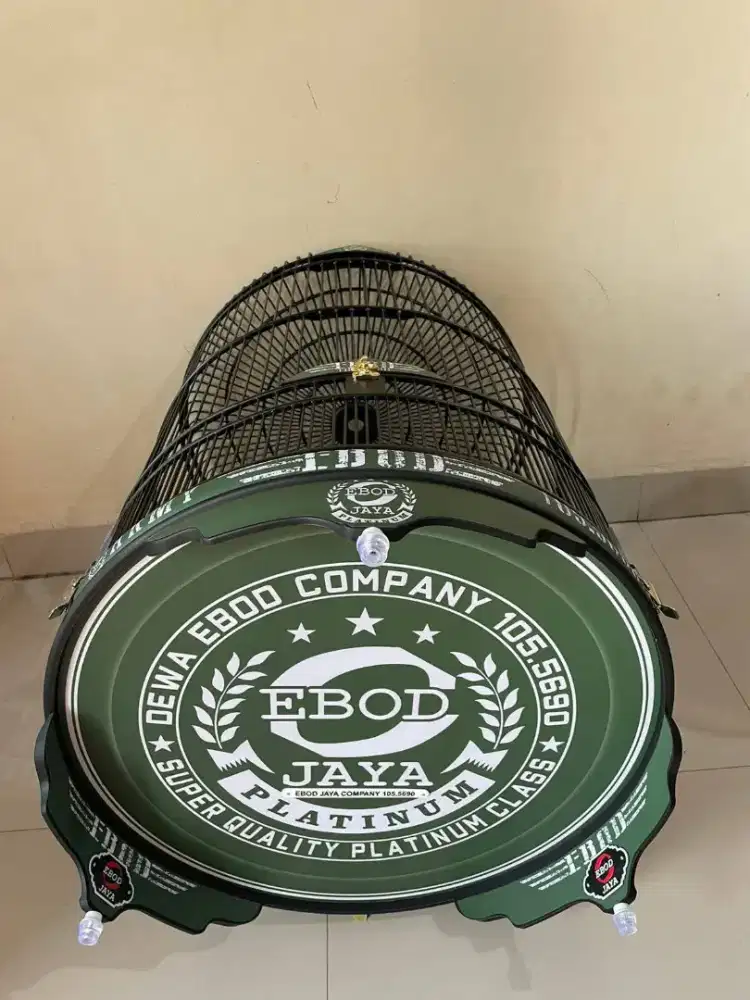 Kandang murai Ebod jaya platinum baru decal PVC no 2 1.1 JT NET