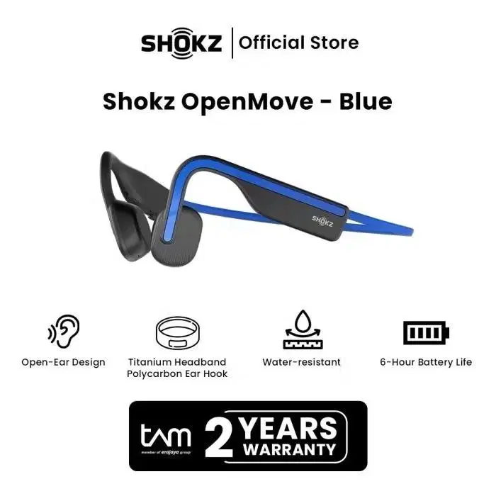 SHOKZ Open Move ORIGINAL 100% – Bone Conduction Technology