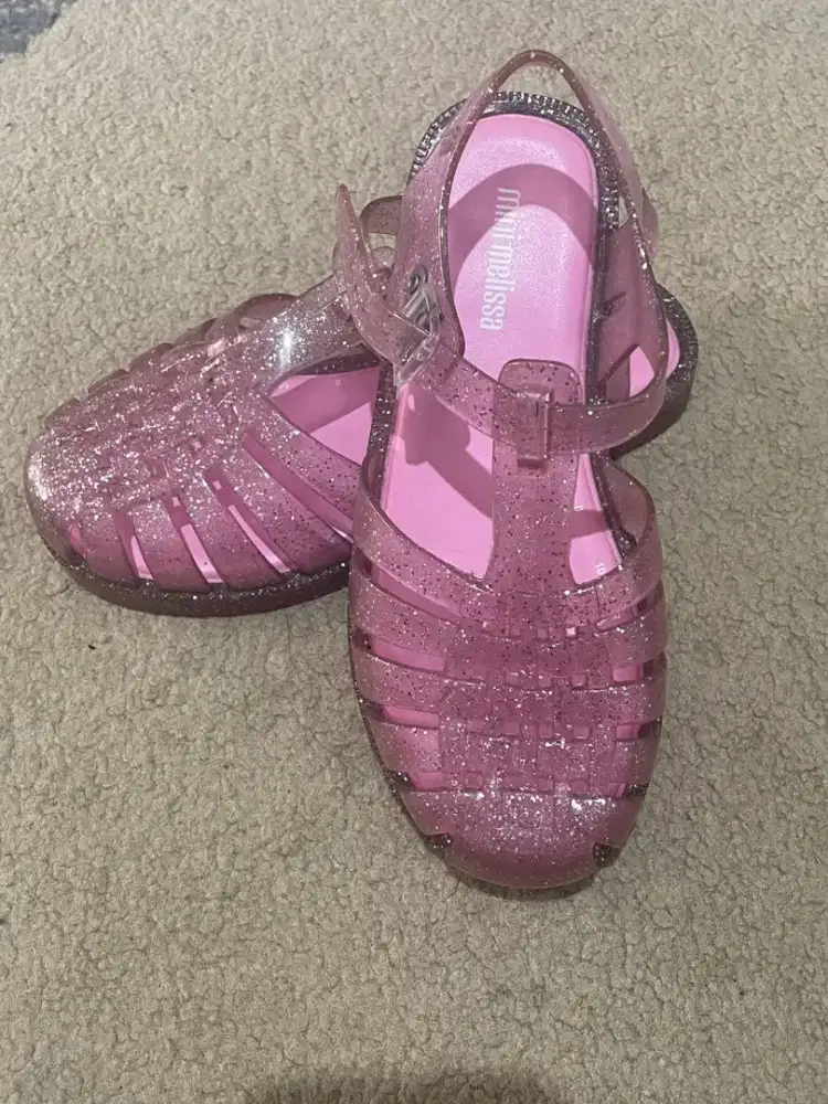 Sepatu Anak Mini Melissa Glitter