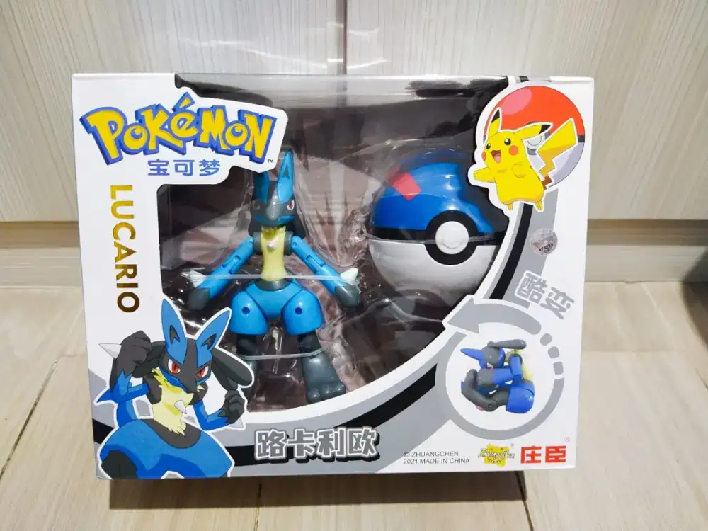 Mainan anak Pokemon Lucario
