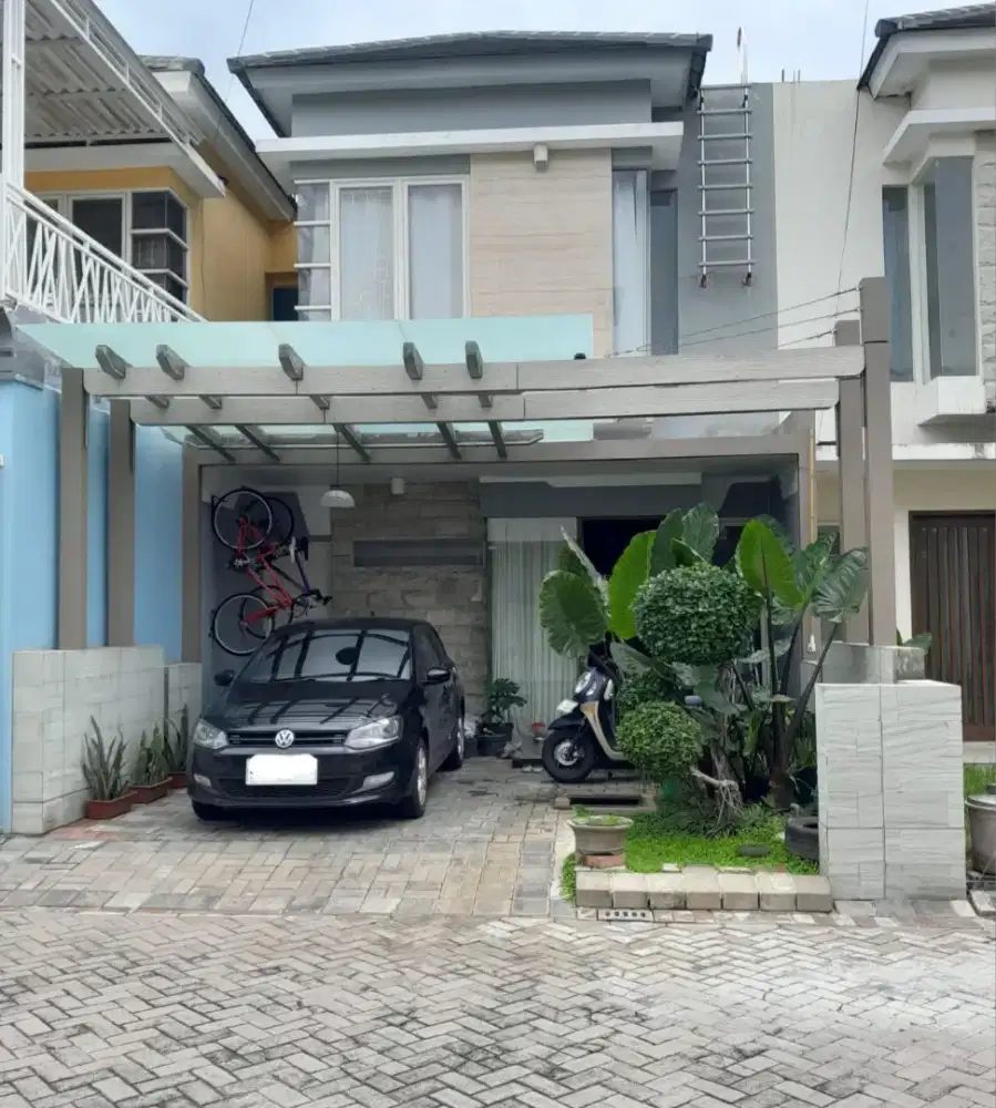 Dijual rumah plus mobil vw diamond park residence sidoarjo gedangan
