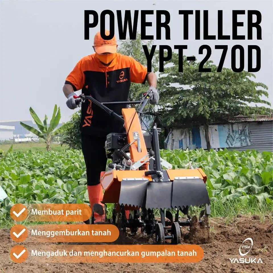 Cultivator yasuka (power tiller) YPT-270D