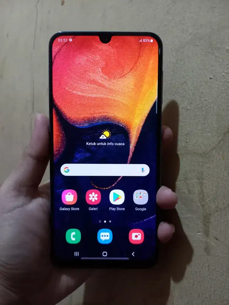Samsung A50 ram 4/64 Nominus lecet pemakaian wajar nokendala siap pake