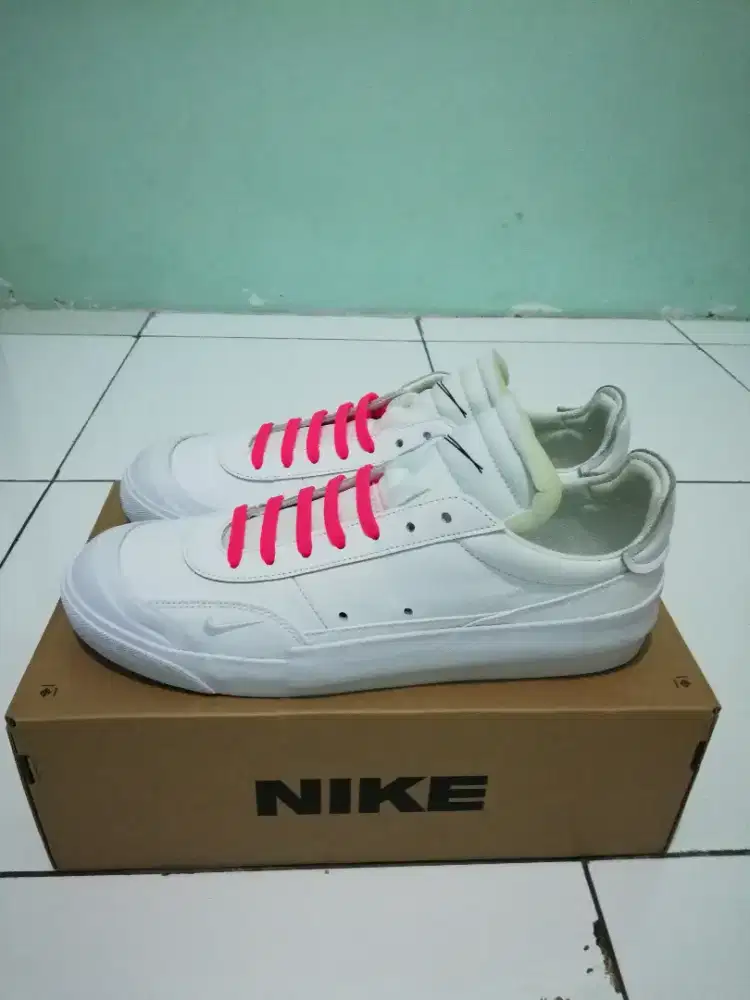 Sepatu Nike Blazer ori kulit putih uk.43