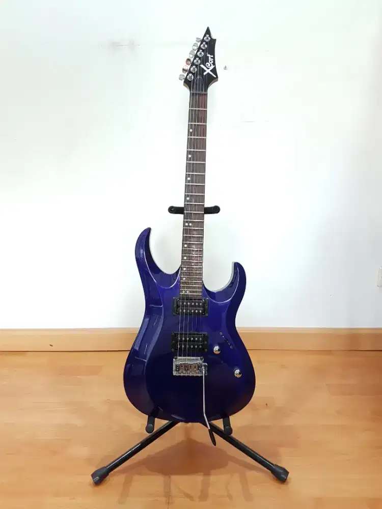 Gitar Elektrik Cort X2 Purple