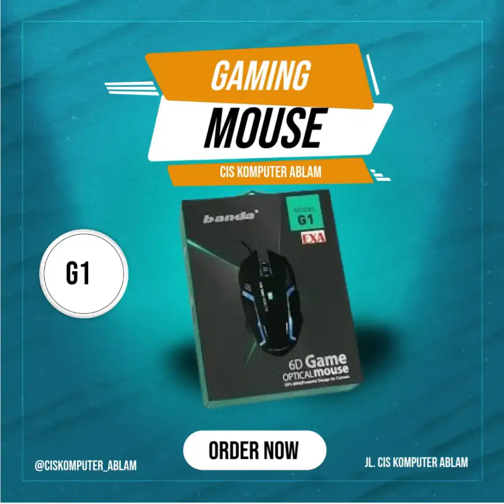 jual mouse gaming G1