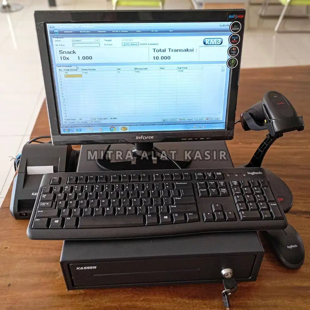 Paket KOMPUTER KASIR TOKO FULLSET