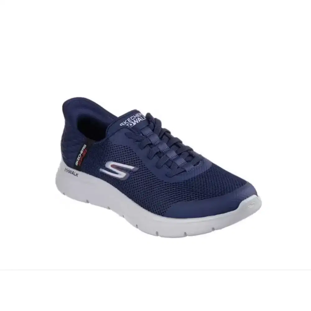 Skechers go walk flex slip ins navy blue