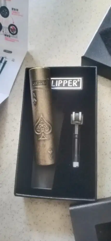 Korek Api Gas isi ulang CLIPPER LIGHTER METAL Seri AS SKOP