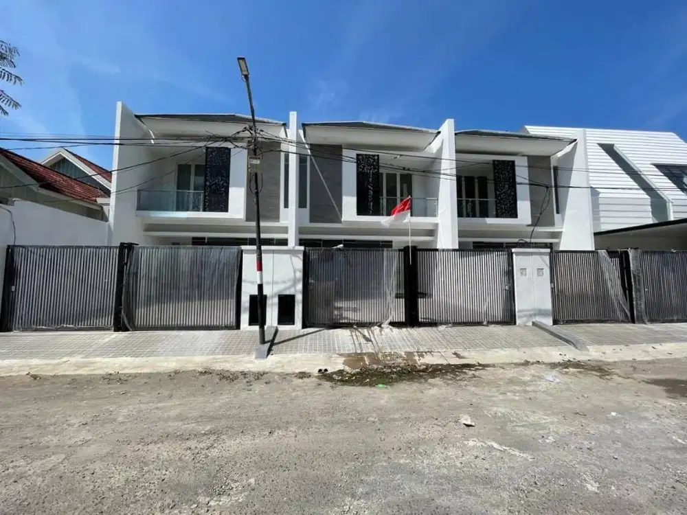 Dijual rumah Pantai Mentari Baru Gress Minimalis Modern Ada 3 Jejer