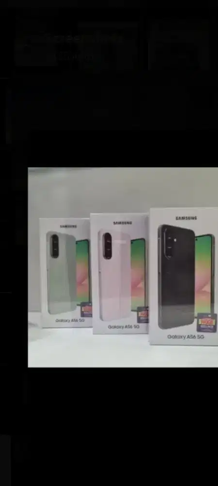 Samsung galaxy A56 ram 12gb + adaptor charger