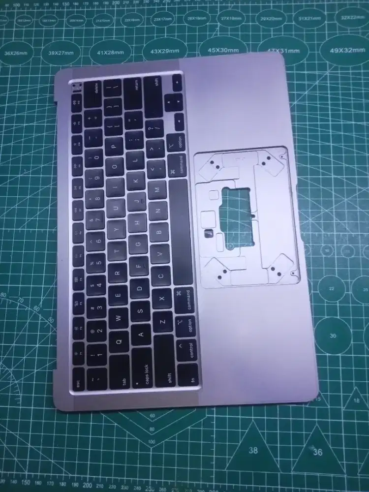 Palmrest Topcase Keyboard Macbook Air A2179 Grey