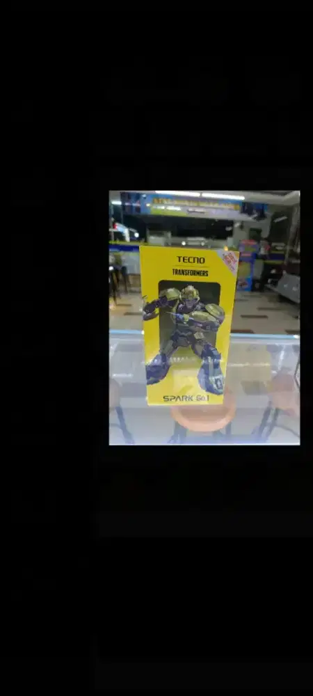 Tecno spark Go 1 4/128 kamera miring iPhone13 resmi