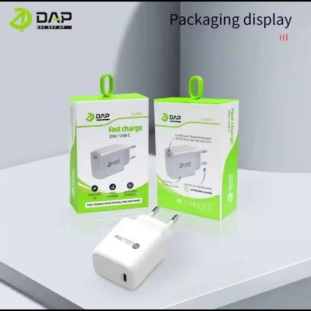 Travel Charger D-AP3 DAP Type C Fast Charging 1 Port 20W
