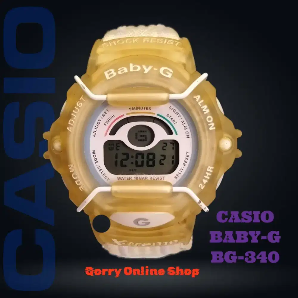Jam Tangan Casio Baby-G BG-340 Original // Preloved Watches