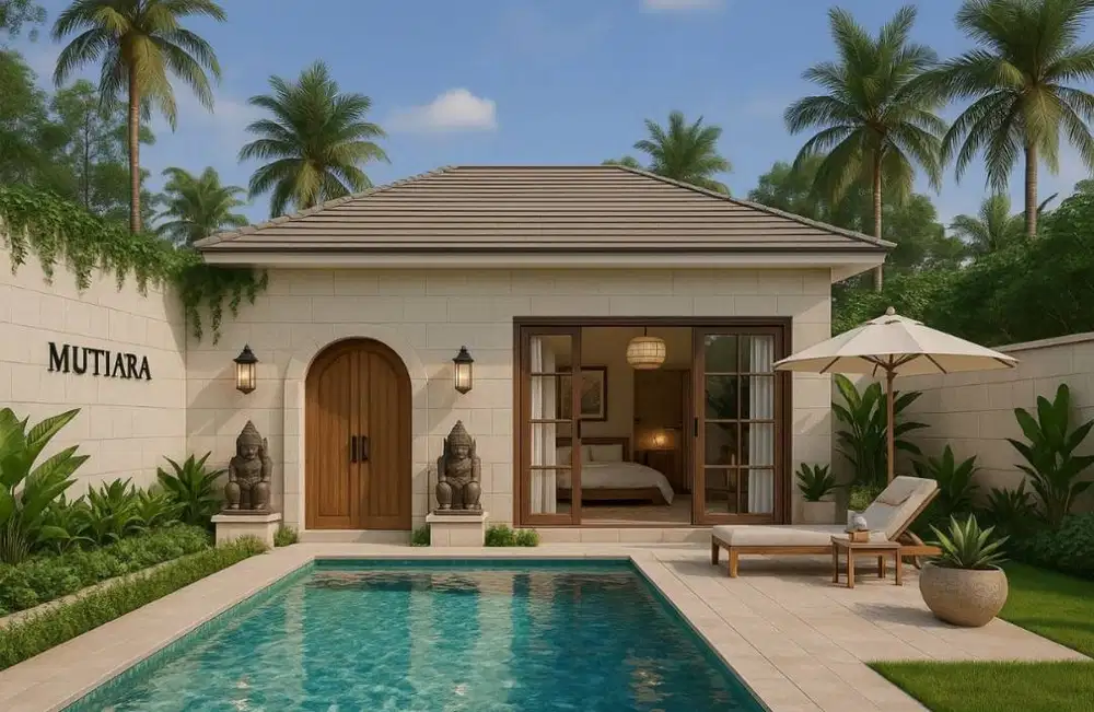 Villa Kolam Renang Baturaden Investasi Passive Income