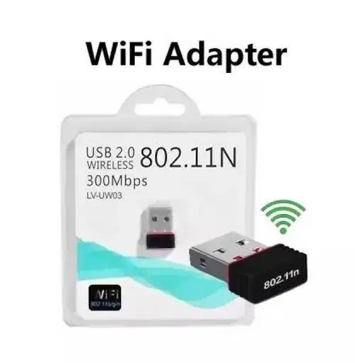 Wifi Dongle Adaptor Wireless Adapter Network 150MBPS USB - 802.IIN