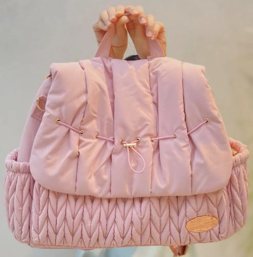 DIAPER BAG - DUSTY PINK