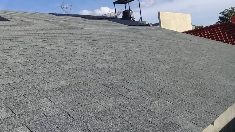 Genteng Bitumen CANA 3-TAB SHINGLE (New Stone Grey)