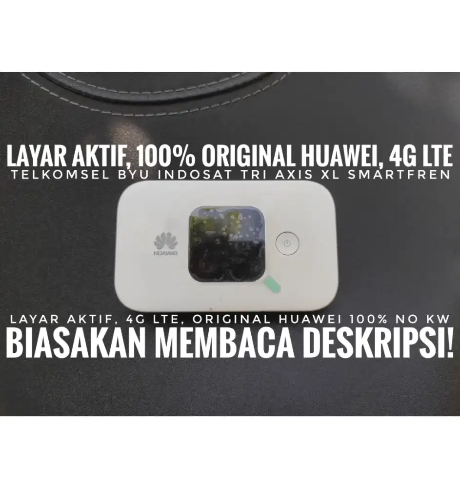 ORIGINAL HUAWEI MULUS 4G LTE Modem Mifi All Operator Huawei E5577